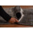 Dark Brown Gabbeh Oriental Area Rug 5x8