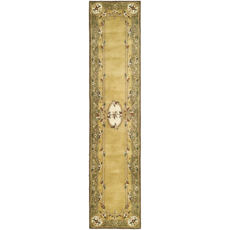 Hand Tufted Wool Rug, Oval 7'6" x 9'6"