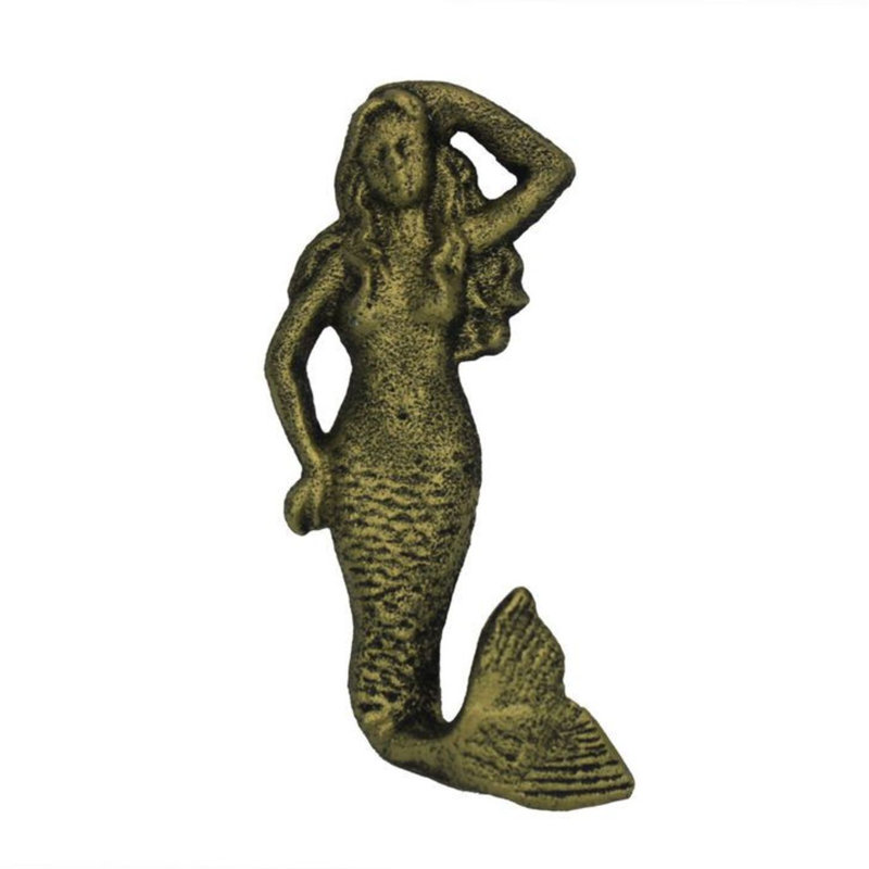 Crochet mural Burdine Mermaid, Doré vieilli