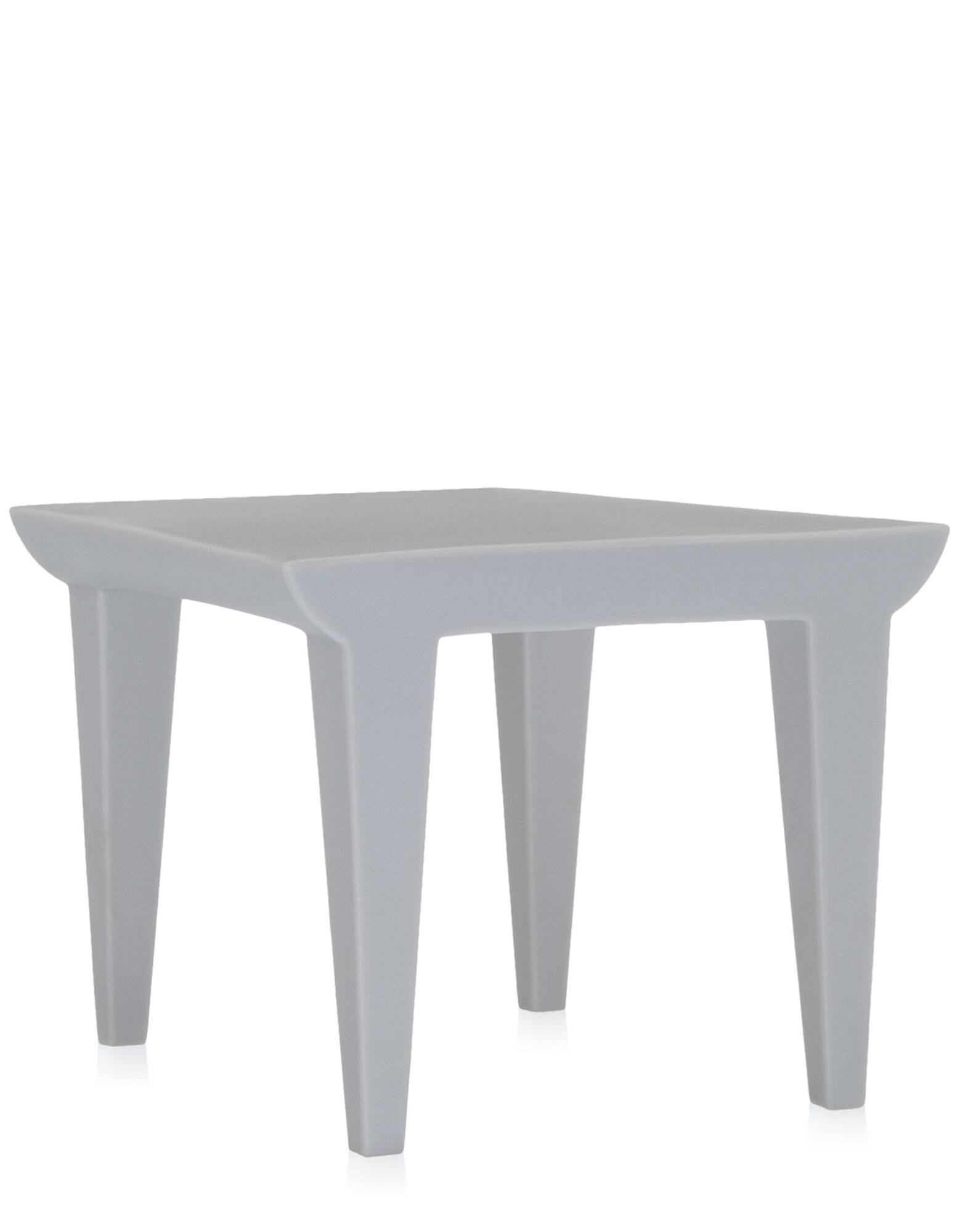 Kartell T-Table Crystal Height: 36 cm