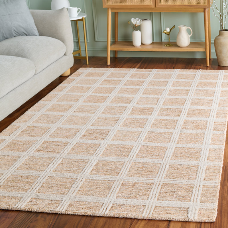 Turah 103 Area Rug In Orange / Ivory, Rectangle 5' x 8'