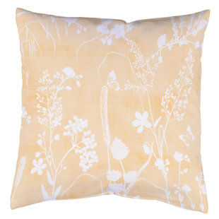 Gräser Floral Square Pillow Cover