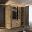 4 Door Manufactured Wood Wardrobe-347248246
