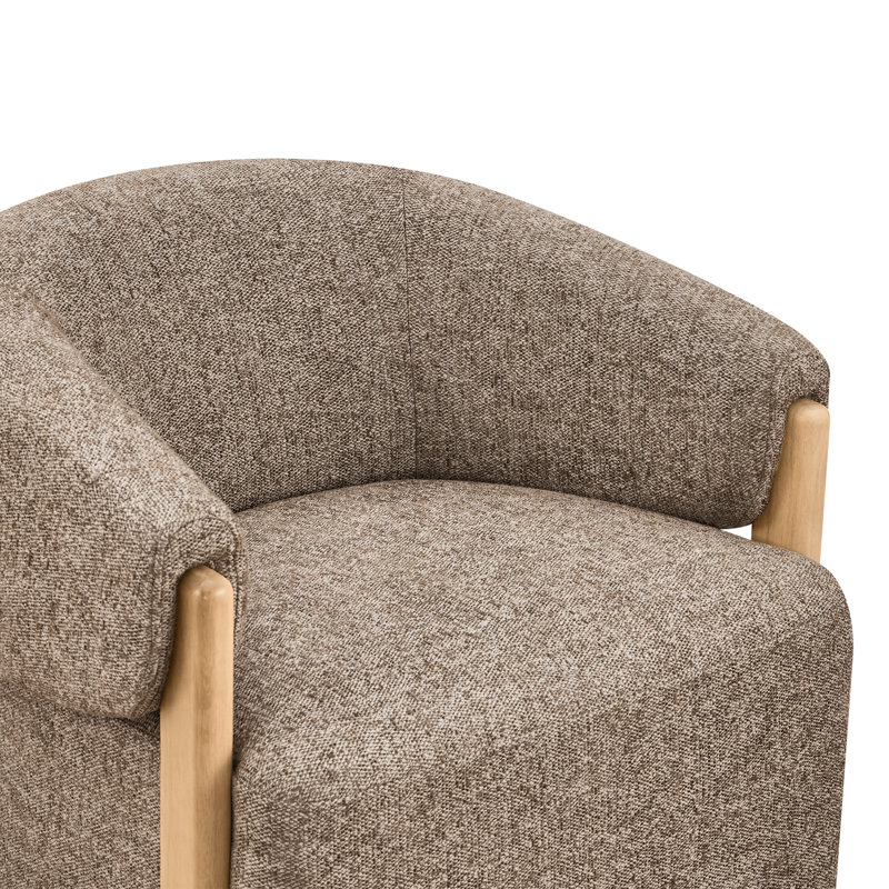 Fauteuil d'appoint pivotant Longfield