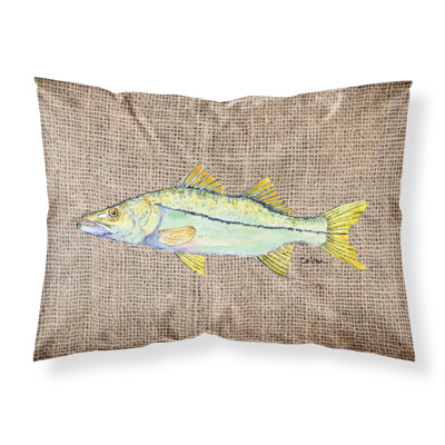  Taie d'oreiller poisson Snook
