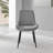 Simsbury Velvet Modern Upholstered Quilt Stitched Tapered Metal Leg Luxury Dining Chairs-855698035-855698032