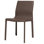 Chaise rembourrée en cuir Kupang