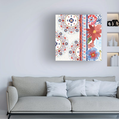 Art mural sur toile «Bachelor Dina June Festive Summer III»