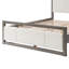 Silent Comfort Solid Wood Queen Bed Modern Style Ideal For Sleek Bedrooms