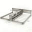 Structure de lit double avec rangement et charge, conception convertible pour les enfants-1622659679
