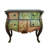 Hand-Painted Two-Drawer Accent Chest for Entryway