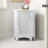 Zal Freestanding Corner Floor Accent Space-Saving Storage Cabinet with Adjustable Shelf-18821403
