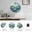 Horloge murale de 24 po Ocean Wave