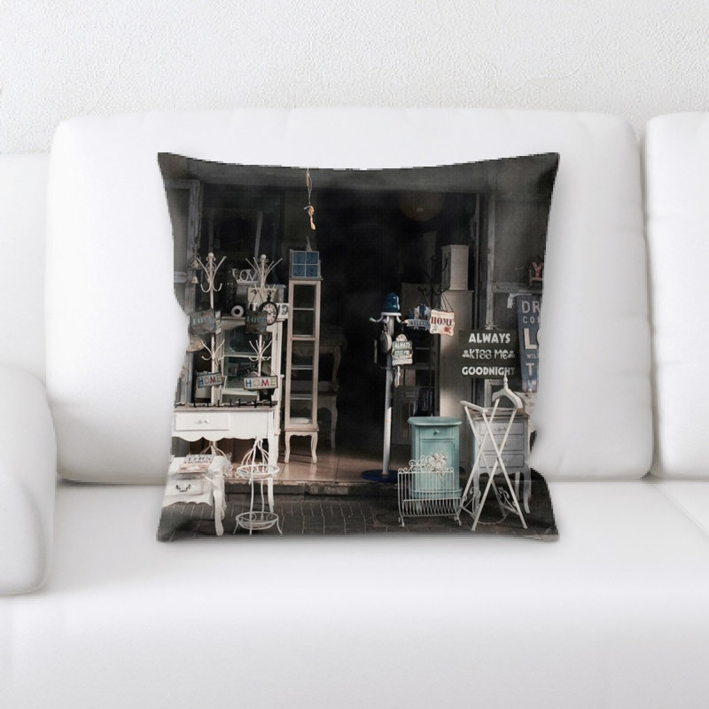 Microsuede Throw Pillow