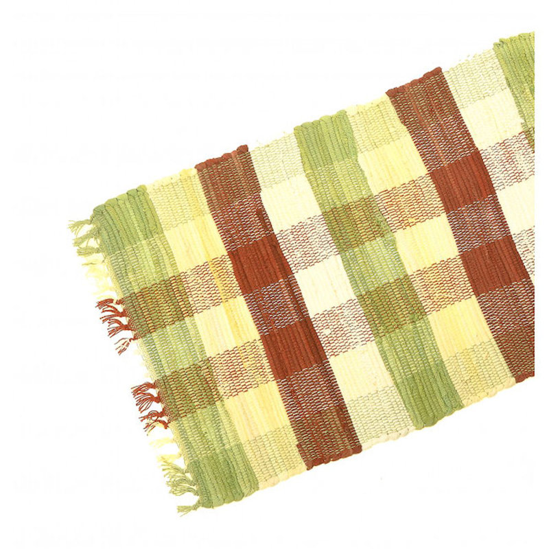 Rustic Checks Table Runner, 36"L x 13"W