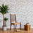 Hewad Peel & Stick Floral Tile-1497658827
