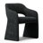 4 - Person Dining Table Sets With Solid Wood Round Table & 4 Upholstered Fabric Chairs-876203493-876203494