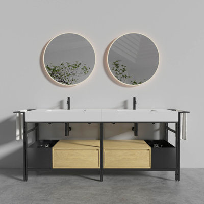 71.71'' Bathroom Vanity Base Only