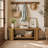 62.6"W Bench with Storage, 2-Tier Design