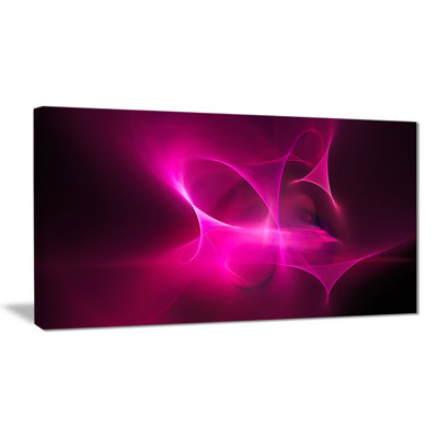 " Magenta Fractal Desktop Wallpaper "