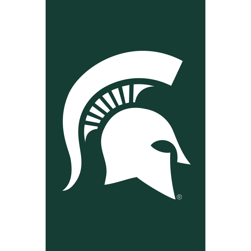 Applique du drapeau, Gar., Michigan State University