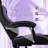 The Twillery Co.® Adjustable Reclining Ergonomic Faux Leather Swiveling PC & Racing Game Chair with Footrest-209726886