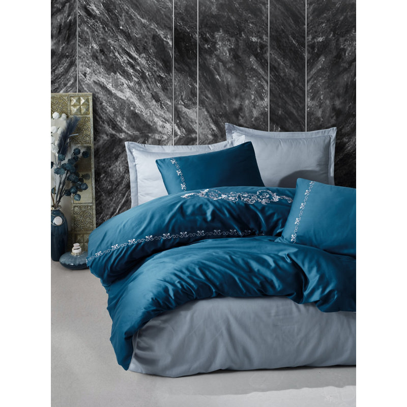 Ensemble de housse de couette 100% coton Weiser