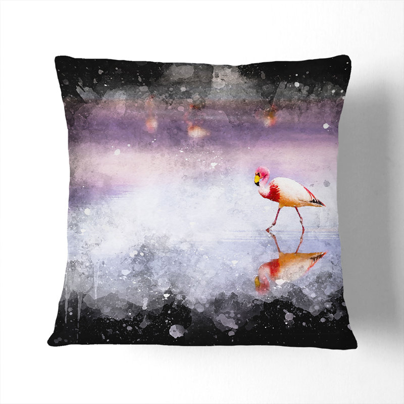 Square Throw Cushion, Stone, 40cm H x 40cm W x 15cm D