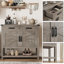 Table de ferme avec 2 portes et 2 tiroirs Farmhouse-2128314075