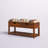 Vienna Cotton Upholstered Storage Bench-2088077412