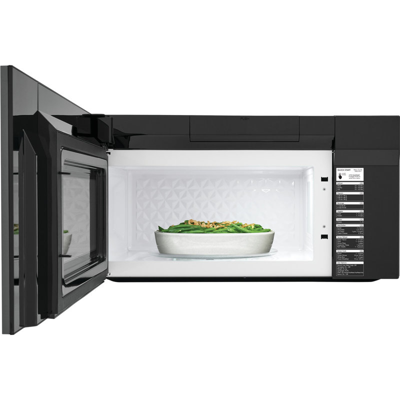 Frigidaire 29.875" 1.9 cu ft. 1000 - Watt Over-the-Range Microwave with Sensor Cooking, Black Stainless
