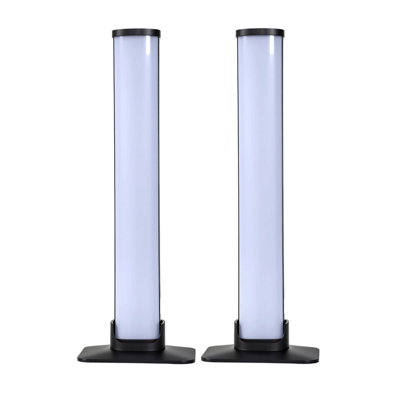 32cm Polished LED Column Floor Lamp