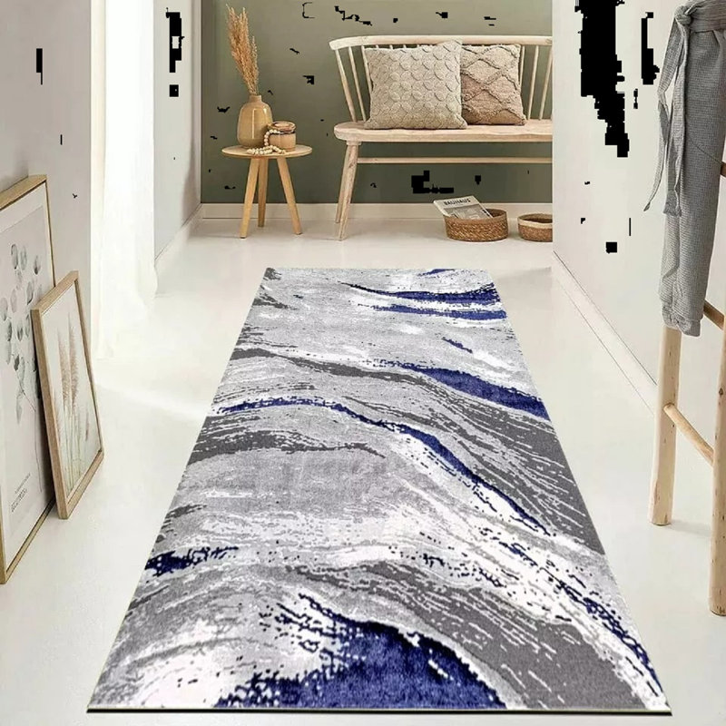 Abstract Shag Area Rug, Rectangle 160 x 230 cm