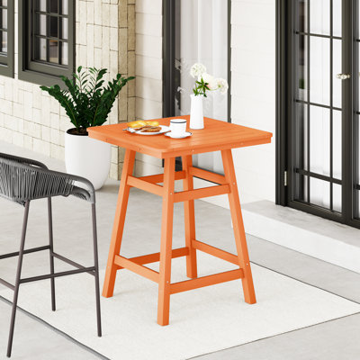 Table de bar extérieure carrée L 30,8 po x l 30,8 po Laguna