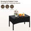 Patio Conversation Set with Cushions for Porch-644178241-644178240