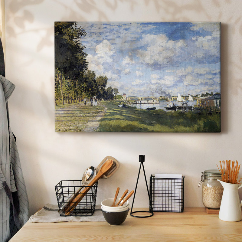 Monet - Toile tendue avec châssis, H 40 po x l 60 po