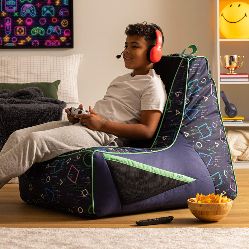 icon Meta Gaming Recliner, Navy