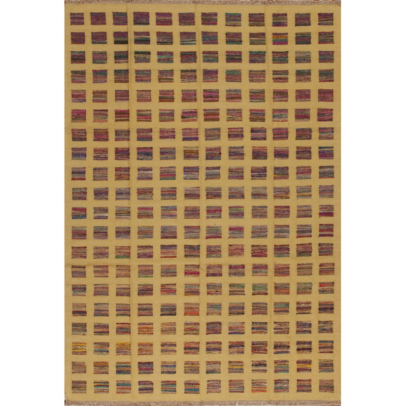 Metropolitan Flatweave Wool Area Rug, Rectangle 6' x 9'