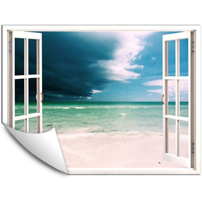 Wide Dark Clouds On The Vast Sea