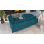Corner Sofa And Footstool with Wooden Legs In Scandinavian Style Knutsford-58350948-58350951