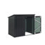 Bahrije 149 ft. W x 96 ft. D Pent Garden Shed