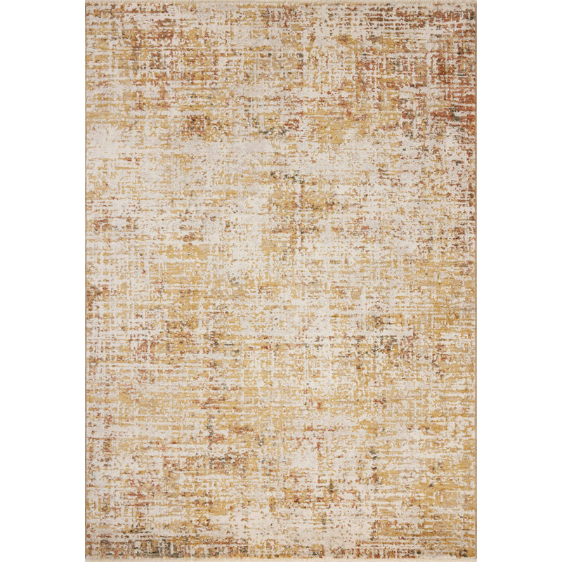 Loloi Nellie Sunset / Pebble Area Rug, Rectangle 5'1" x 7'6"