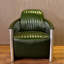Fauteuil à oreilles large de 29,92 po Ronnia