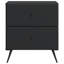 43cm W Manufactured Wood Bedside Table-715590116