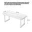 Bureau d'écriture en bois massif Minimalist Modern-518659057