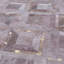 Cowhide Geometric Area Rug in Gray-783345296