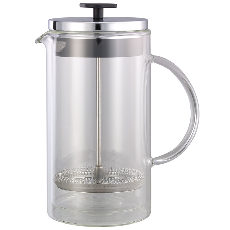 Glass French Press Coffee Maker, 33.8 oz.