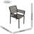 Mickus Rectangular 9 - Piece 8 - Person 220Cm L Outdoor Table Set