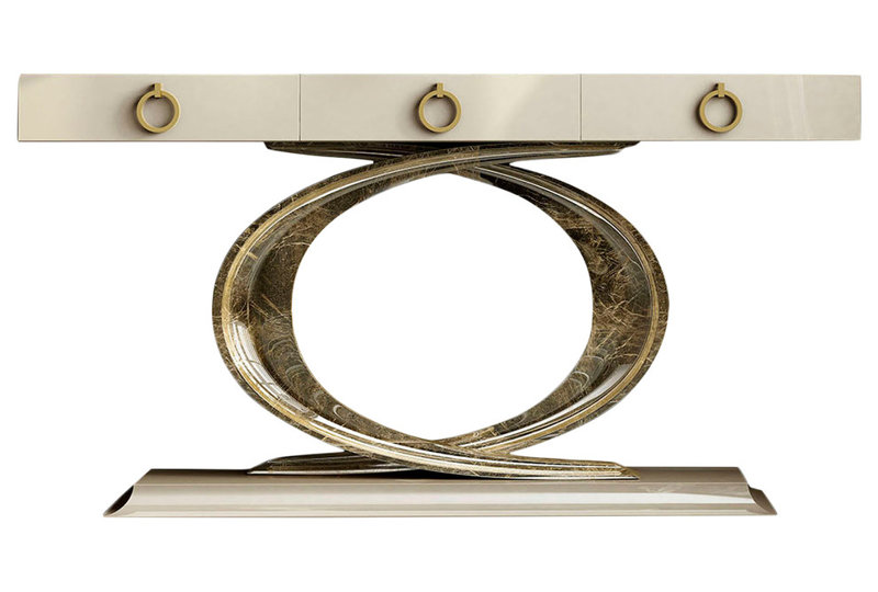 Saphire Console Table, High Gloss, 29.5" H x 39.4" W x 15.6" D