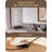 Curved Floor Lamp With Table